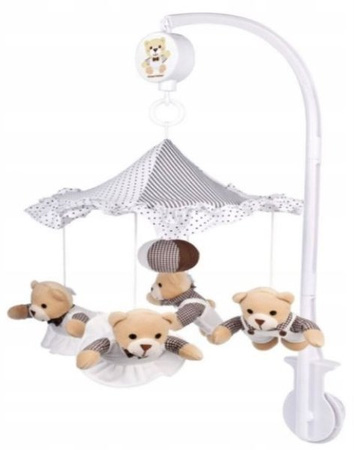 Canpol Babies Karuzela Pluszowa Misie Pod Parasolem