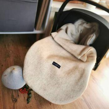 Zaffiro Śpiworek Mini 0-18 miesięcy Wełna Premium Grey