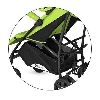 Kiddy Evocity 1 Wózek Spacerowy Onyx Black