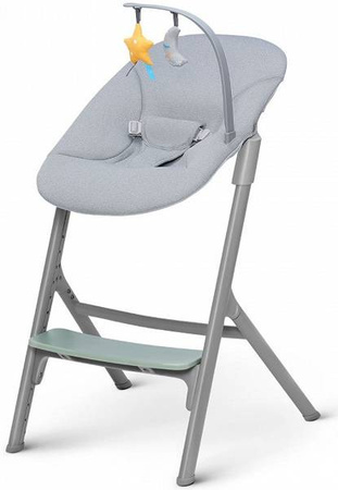 Kinderkraft Livy Krzesełko Do Karmienia + Calmee Bujaczek Zielony Olive Green