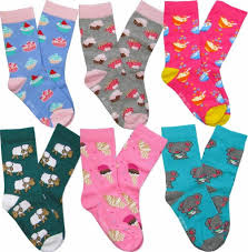Be Snazzy Skarpetki 6x Bawełniane Dziecięce Wzorowane 36-38