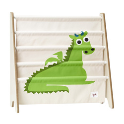 3 Sprouts Stojak Na Książki Smok Green