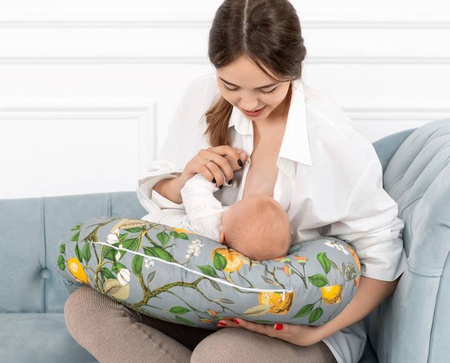 Poduszka gniazdko z nadrukiem PFG3 FM44 Grey