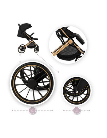 MoMi Estelle Dakar Wózek Spacerowy Glinko