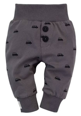 Pinokio Spodnie Długie Leginsy Little Car r.68 GD