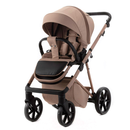 Adamex Delta Natura 4 Wózek Głęboko-Spacerowy Camel