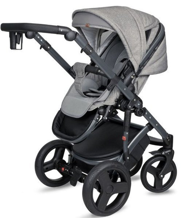 Coto Baby Quara Wózek Głęboko-spacerowy 26 Light Grey