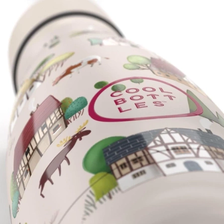 Cool Bottles Butelka Termiczna 500 ml Triple Cool Xclusive Tudor Village