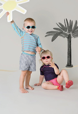 Lassig, Koszulka T-shirt do pływania Navy, UV 50+