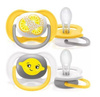 Avent Ultra Air Smoczek Uspokajający 6-18m Air Coll Lemon