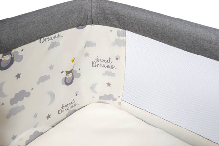 Skiddou Natt Łóżeczko Dostawne 3w1 Evening Shadow