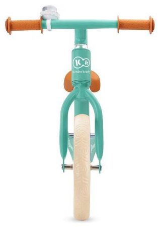 Kinderkraft Fly Plus Rowerek Biegowy Green + Kinderkraft Safety Kask