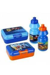 Starpak Zestaw Śniadaniówka + Bidon Hot Wheels