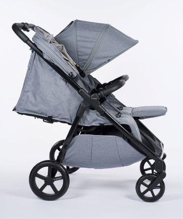 Mast M.Twin x Wózek Bliźniaczy Mast Swiss Design Koła Light Glacier Lake Stała Rączka