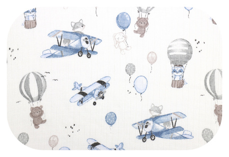 Ega Pielucha Tetrowa 70x80cm 0499 Lisek Pilot Niebieski