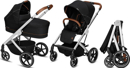 Cybex Balios S Denim Wózek Głęboko-Spacerowy Lavastone Black