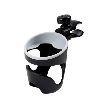 TopGal Uchwyt Na Kubek Do Wózka Czarny
