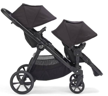 Baby Jogger City Select 2 Dodatkowe Siedzisko do Wózka Tencel Lunar Black