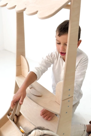 Baby Wood Drewniany Stragan dla Dzieci