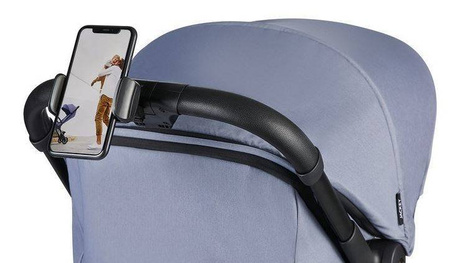 Easywalker Jackey Kompaktowy Wózek Spacerowy z Torbą Transportową Pebble Grey