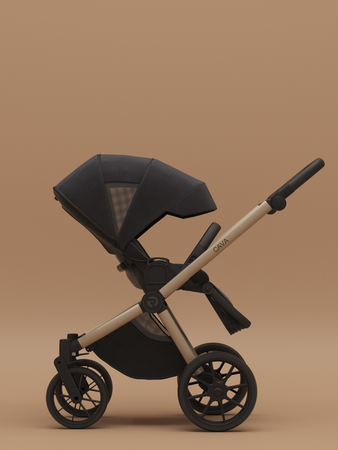 Riko Cava Wózek Głęboko-Spacerowy 02 Coal