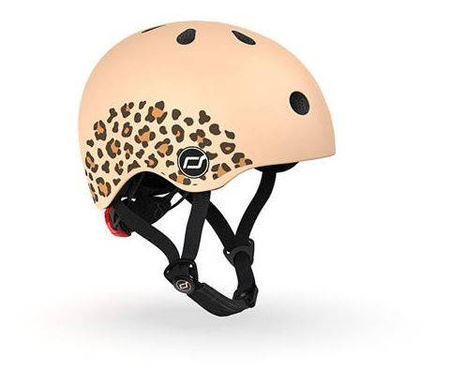 Scootandride Kask XXS-S Dla dzieci 1-5 Lat Leopard
