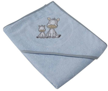 Okrycie Kąpielowe "Zebra" OK-06 Błękit