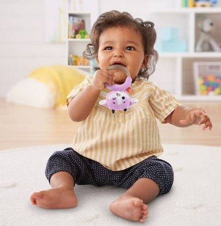 Fisher Price Gryzaczek z Plecionka GRR03 Różowy