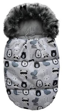 Śpiworek Do Wózka Sp-33 Zwierzęta w Maskach