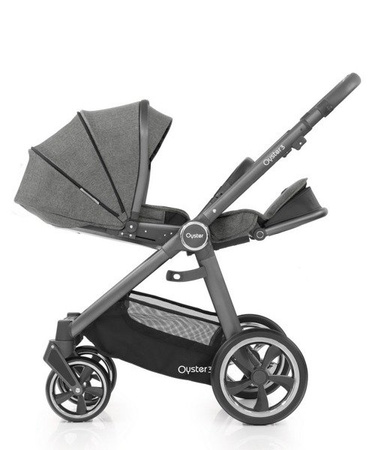 Oyster 3 Wózek Spacerowy Mercury - szary stelaż