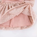 Eevi ,Daisy Sukienka z krótkim rękawem- jasny róż r.98