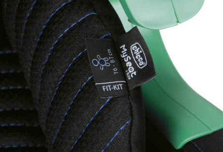 Chicco MySeat i-Size Air Fotelik Samochodowy 9-36 kg Black