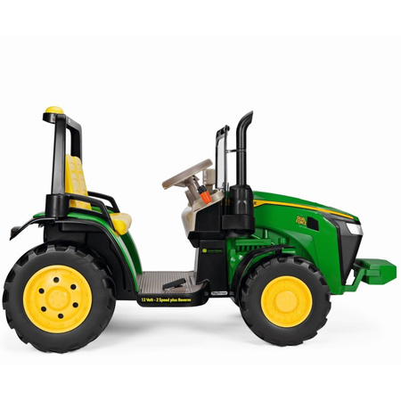 PegPerego John Deere Dual Force 12v Traktor z Przyczepą