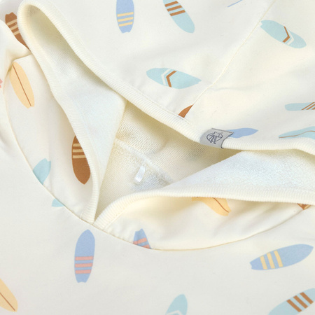 Lassig Poncho dla dzieci z filtrem UV80 Splash & Fun Deski surfingowe sea salt