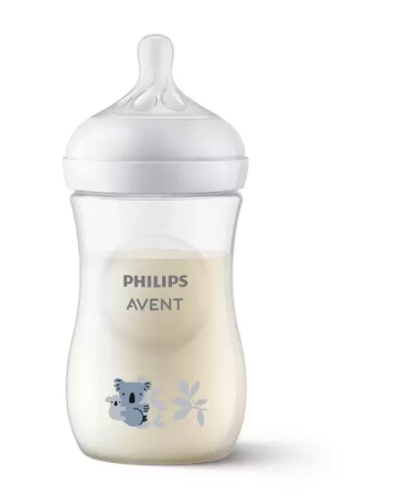 Avent Natural 3 Butelka Responsywna 1m+ 260ml Koala
