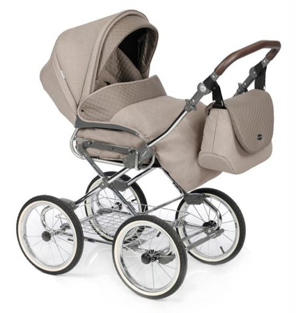 Roan Emma Wózek Głęboko-Spacerowy 2w1 E54 \ Pompowane 14"
