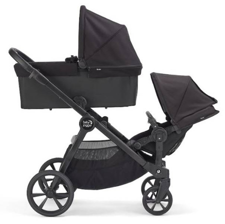 Baby Jogger City Select 2 Wózek Głęboko-Spacerowy 2w1 Tencel Lunar Black