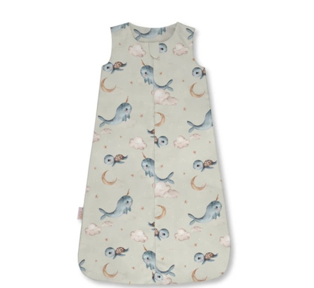 Waldin Śpiworek 1.5 TOG Wieloryb Oliwkowy Rozmiar M