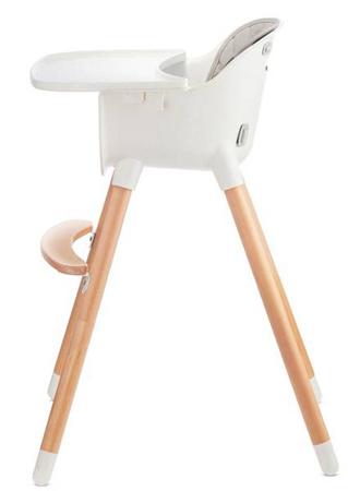 Kinderkraft Sienna Krzesełko Do Karmienia Grey