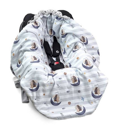 Albero Mio Otulacz Do Fotelika CP3 Ksiezycowy Jeżyk