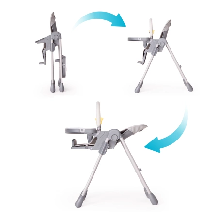 Kidnort Jordgubbe Krzesełko do Karmienia Brązowe