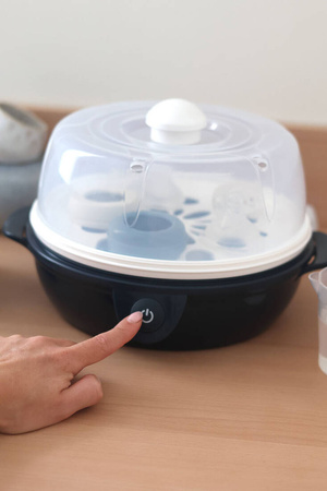 Beaba Sterylizator parowy 2w1 Night blue