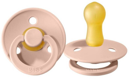 Bibs Colour Smoczek Uspokajający Kauczuk Hevea S 0m+ Blush