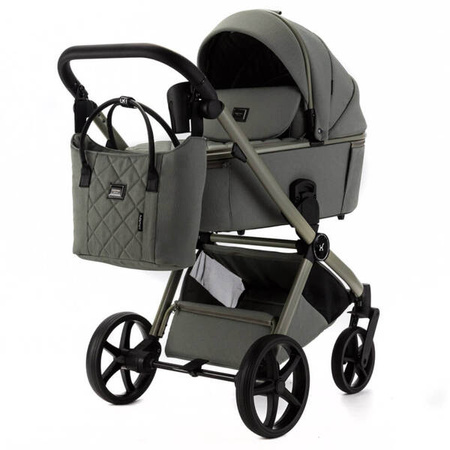 Adamex Alfa Natura Wózek Głęboko-Spacerowy Salvia