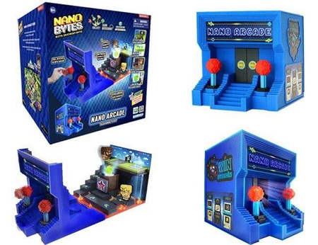 Kandy Nano Bytes Arcade Salon Gier Rozkładany Gra Piksel