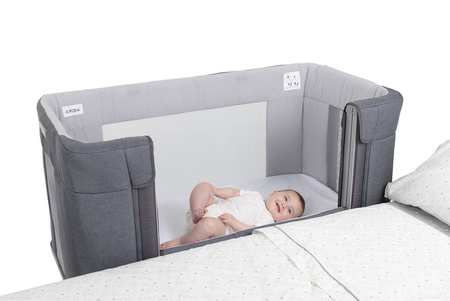 Chicco Next2Me Forever Łóżeczko Dostawne 3w1 do 22kg Slate Grey