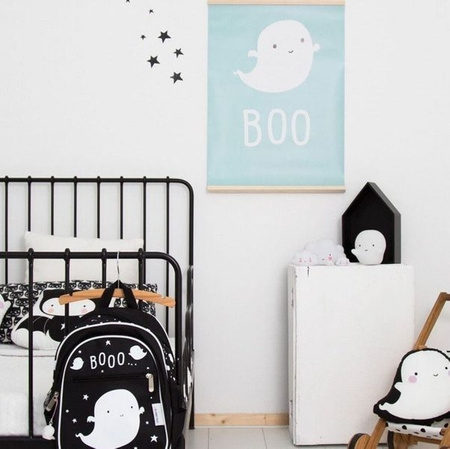 Petit Monkey Miękka Pastelowa Lampka Nocna LED Duszek