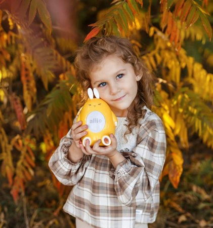 Alilo Króliczek Happy Bunny P1 Żółty