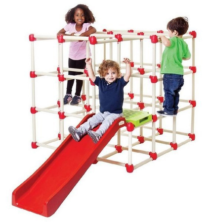 Lil'Monkey Climb n' Slide Everest Drabinka dla Dzieci ze Schodami i Ślizgiem