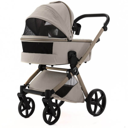 Adamex Alfa Natura Wózek Głęboko-Spacerowy Vanilla